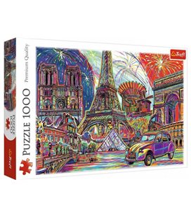 Пазлы "Цвета Парижа", 1000 элементов 10524