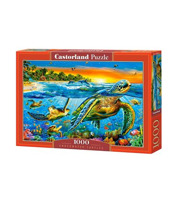Пазл - Подводные черепахи (Castorland) 1000 эл.