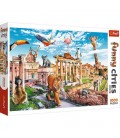 Пазлы "Веселые города: Дикий Рим", 1000 элементов