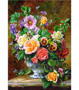 Пазли "Букет квітів у вазі", 500 елементів (B-52868)