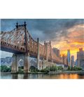 Пазли "Міст Квінсборо в Нью-Йорку", 1000 елементів Cherry Pazzi (30141)