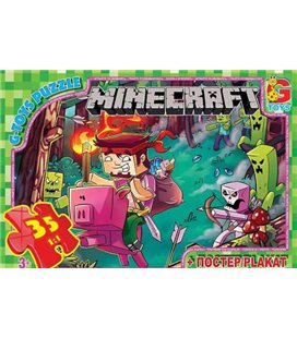 Пазлы "Minecraft: побег", 35 эл (MC776)
