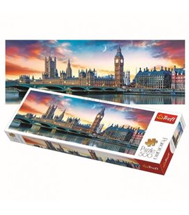 Пазлы-панорама "Биг-Бен Лондон", 500 элементов (29507)