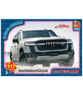 Пазлы Toyota Land Cruiser GR Sport, 117 эл (FW765)