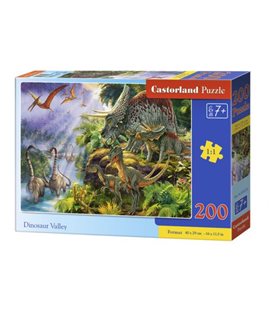 Пазлы "Долина динозавров", 200 элементов (B-222223)