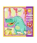 Пазлы "Динозавры", (аллозавр) 12 элементов (LD01)