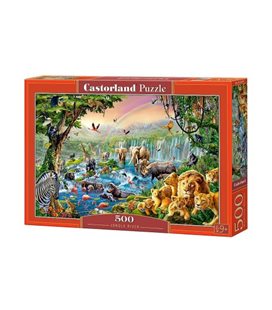 Пазлы "Река в джунглях", 500 элементов (В-52141)