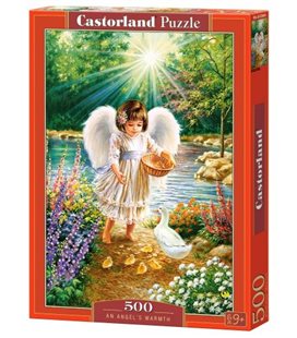 Пазлы "Ангел, кормящий утят", 500 элементов (B-52844)