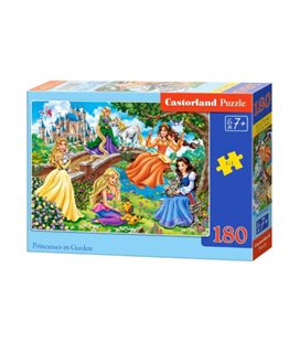 Пазлы "Принцессы в саду", 180 элементов (B-018383)