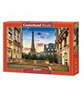 Пазли "Прогулянка Парижем на заході сонця", 1000 елементів (C-104925)
