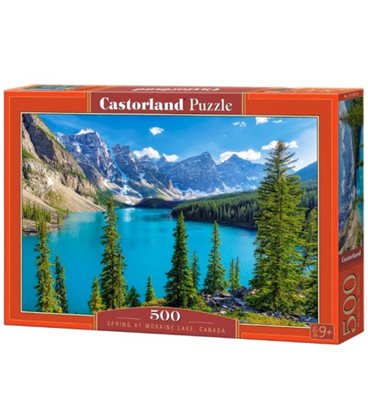 Пазлы "Озеро Малайн, Канада", 500 элементов (B-53810)