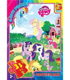 Пазлы "My Little Pony: ферма", 35 эл (MLP011)