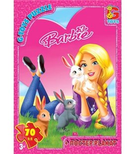 Пазлы "Barbie: кролики", 70 эл (BA018)