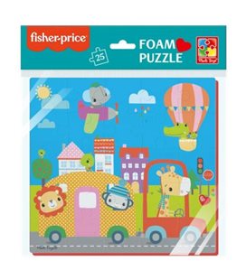 Мягкие пазлы 22х23 "Fisher-Price. Город" VT1109-05 (укр) (VT1109-05)