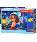 Пазл - Принцеса з совою (Castorland) 120 ел. B-13593