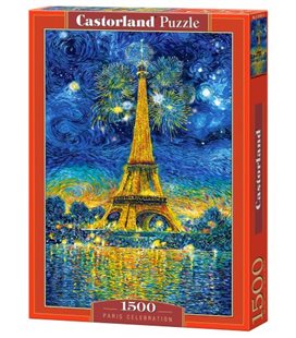 Пазлы "Париж", 1500 элементов C-151851