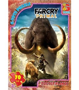 Пазли "Far Cry: мамонт", 70 ел FCP03