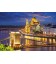 Пазли "Панорама Будапешта в сутінках", 2000 елементів (C-200405)