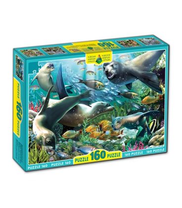 Пазл "Моржи, тюлени, котики" 160 элементов 82999